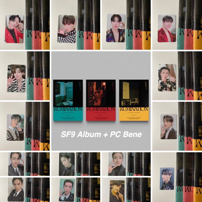 SF9 Album Rumination With PC Bene | SF9 Photocard | SF9 PC | SF9 Album