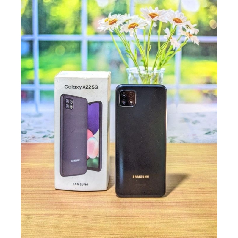 Samsung A22 5G Ram 6/128gb Ex Resmi Indonesia