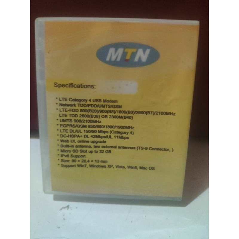 Modem USB 4G ZTE MF831 2 slot antena