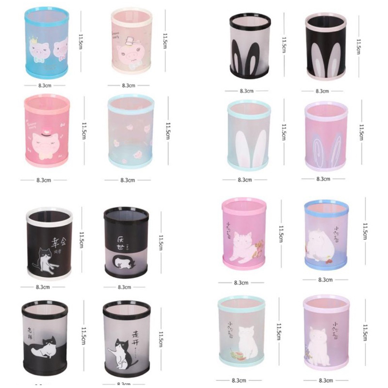 

tempat alat tulis | pen stand / pen holder / rak pensil serbaguna motif karakter