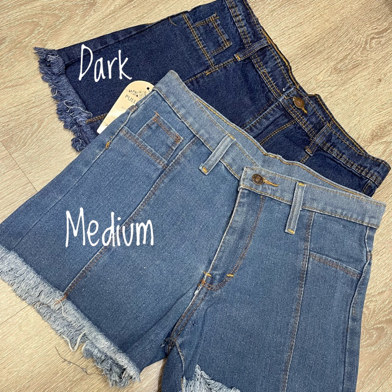 Celana Pendek Jeans Rawis / Hotpants Jeans Difio / Celana Pendek Tulang Jumbo 27-34