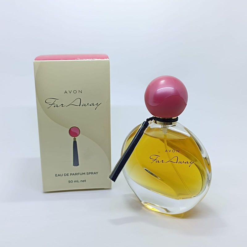 AVON PARFUME FAR AWAY TUTUP PINK (KHUSUS PENGIRIMAN PULAU JAWA)