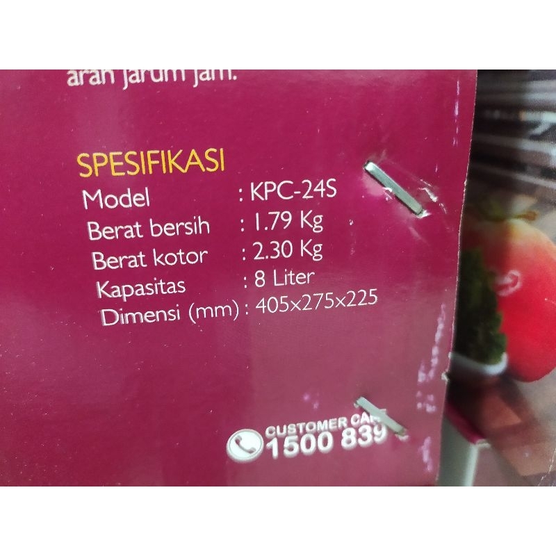 Panci Presto kirin 8 liter Kpc 24s