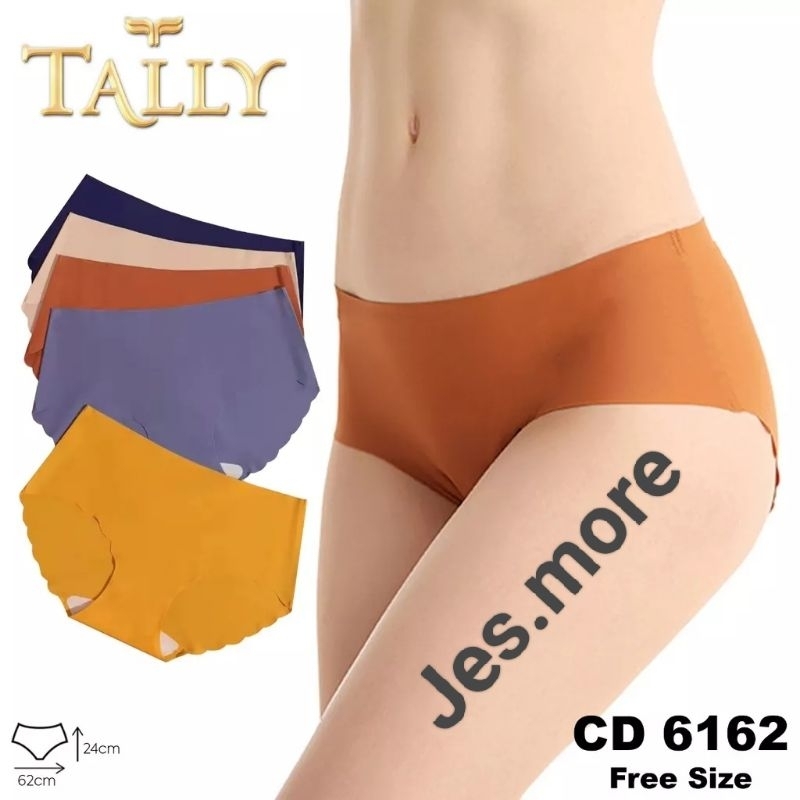 TALLY 6162 CD Celana Dalam wanita Seamless Tanpa Jahitan Samping fit L