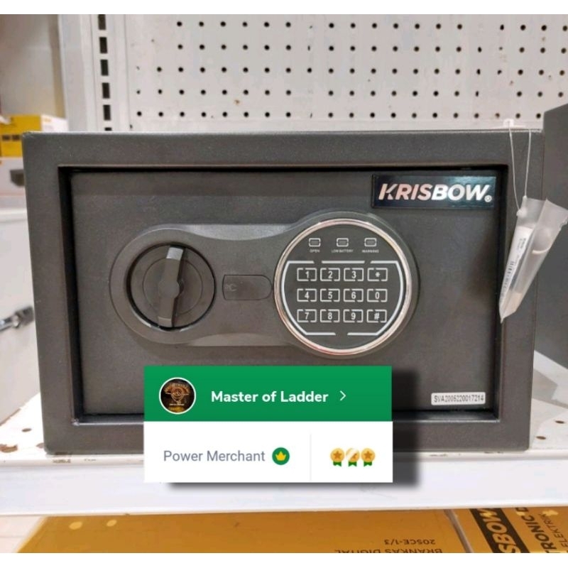 Brankas Safety Safe Deposite Cash Box, Brankas Hotel Krisbow