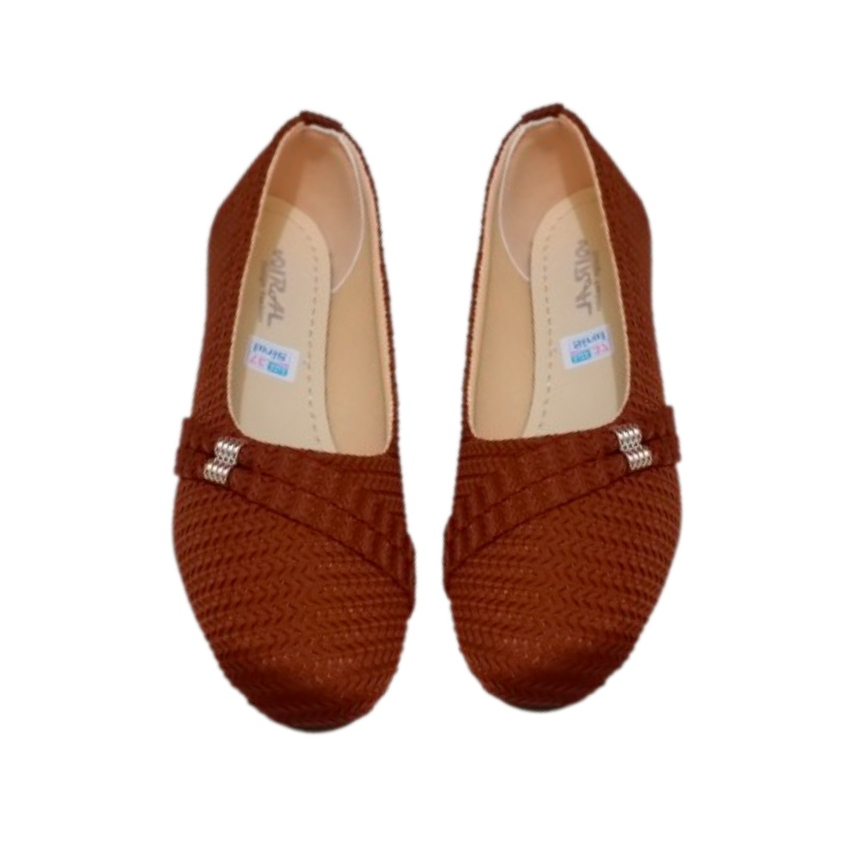 SEPATU BALET RAJUT SLEMPANG SAMPING MURAH TRENDI NYAMAN DI KAKI / SEPATU SEKOLAH DAN KERJA TERBARU