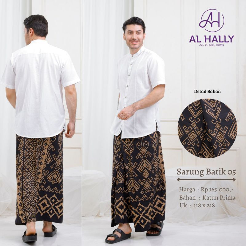 [COD] Sarung Dewasa Premium Al-Hally || ORIGINAL || Sarung Al-Hally