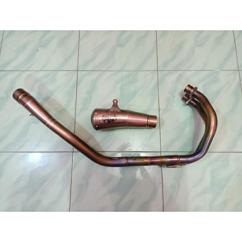 Header R9 GP SS Titanium CBR 250RR