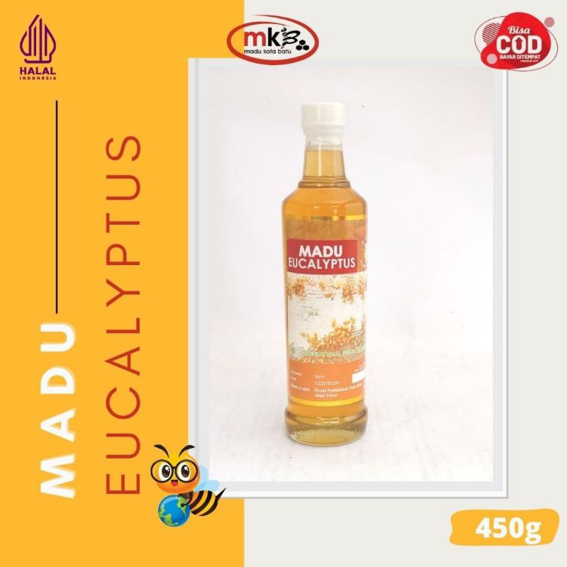 

Madu Murni Eucalyptus 450g – 100% Raw Honey Asli Kota Batu | Madu Asli Langsung dari Peternak
