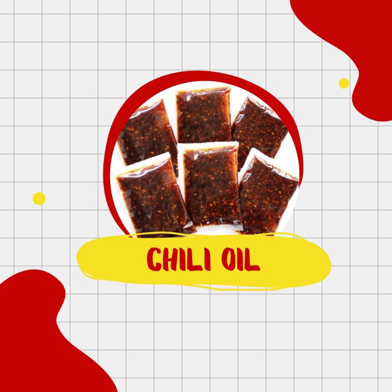 

CHILI OIL / MINYAK CABAI SACHET 25gr