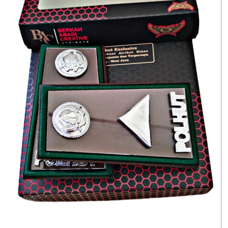 Pangkat pdh 2A Polhut Kain Akrilik/Polhut pdh 2A