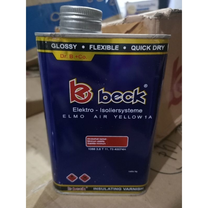 sirlak dinamo insulating varnish Dr BECK kawat tembaga kecil 500 gr