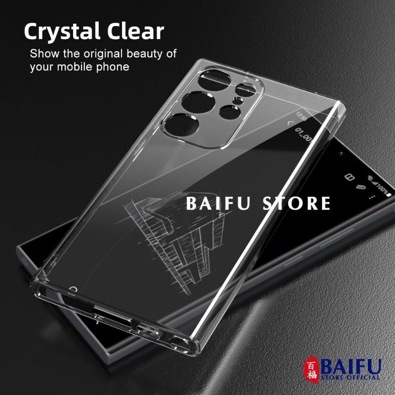 Case Samsung S23 Samsung S23 Plus Samsung S23 Ultra Tpu Clear Case Bening Softcase Samsung S23 Samsu