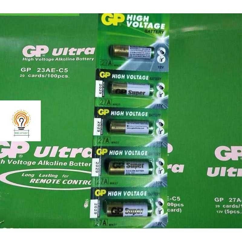 Baterai Bel Rumah Remot Mobil motor GP 23A / GP 27A 12V