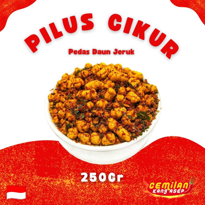 

Pilus Kencur Pedas Daun Jeruk Kang Asep Kemasan 250gr