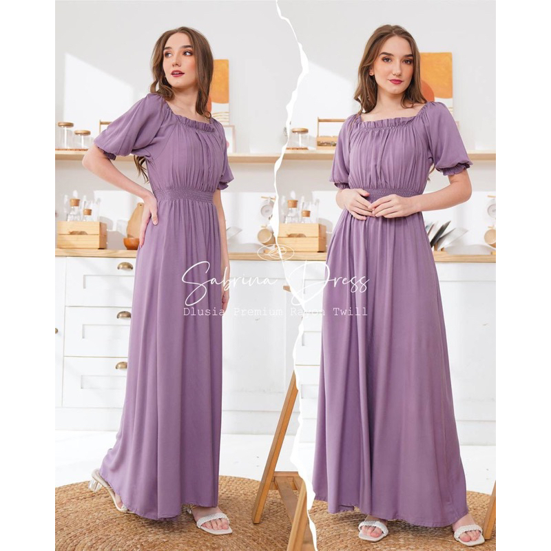 Daster Arab Dlusia SABRINA HouseDress Long Dress Homey Twill Premium