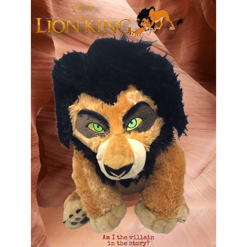 boneka jumbo scar disney lion king