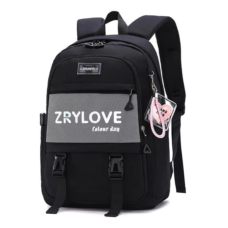 Tas ransel anak perempuan tas ransel wanita ZRYLOVE bags backpack anak simple tas korean style polos simple elegant tas ransel laptop