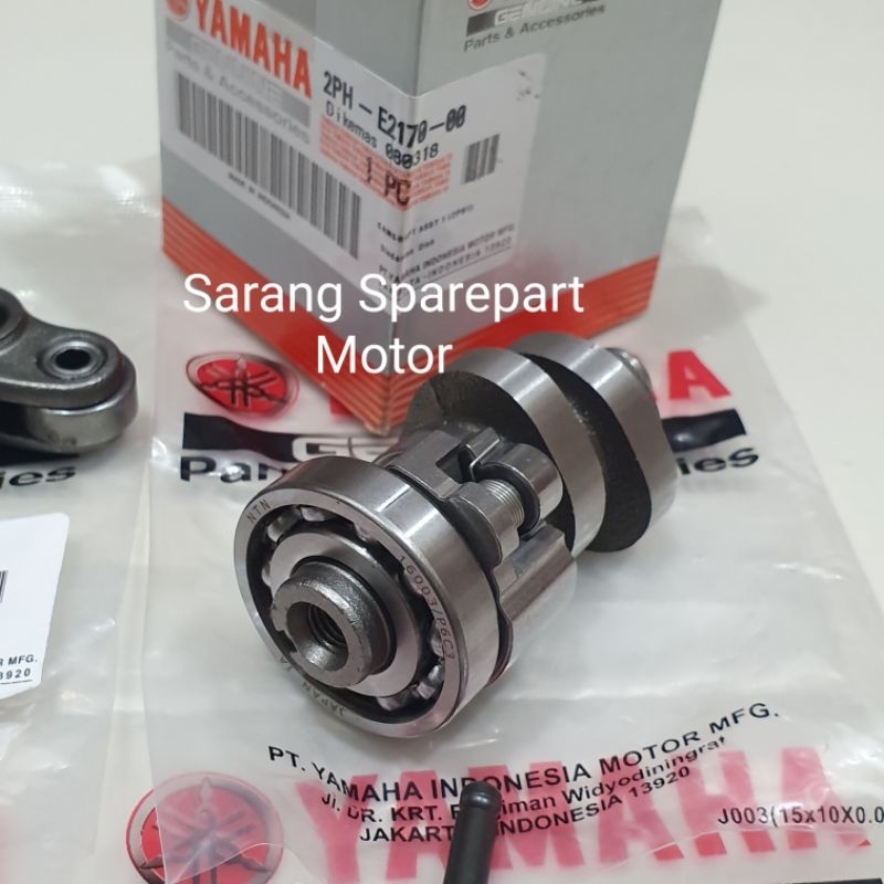 Paket Noken As Camshaft + Platuk Klep + Klep Set + Seal Klep Mio M3 Mio Z Soul GT 125 2PH