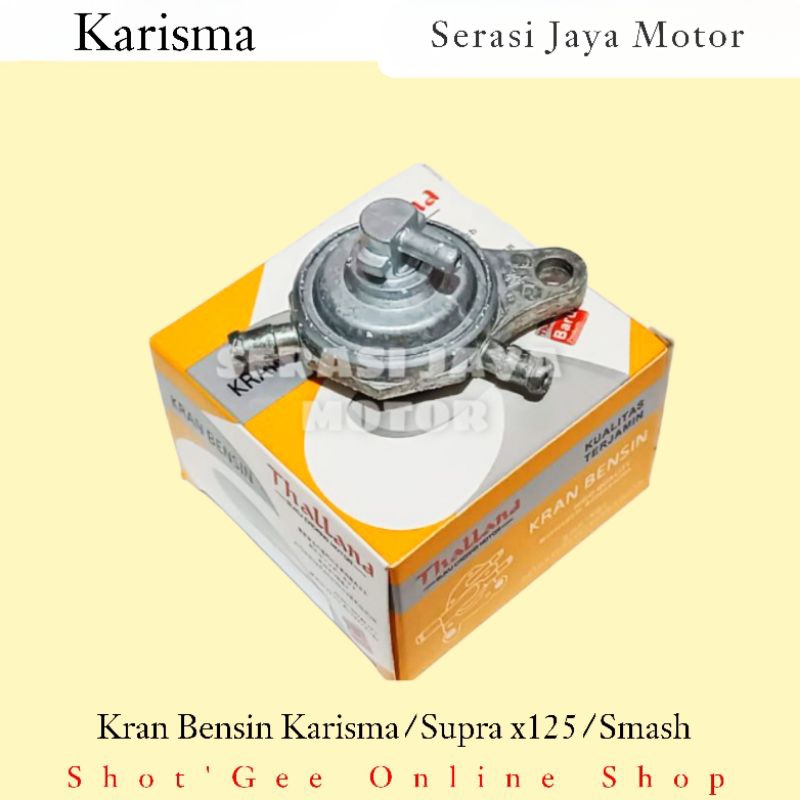 KRAN BENSIN MEMBRAN BENSIN SMASH / KARISMA / SUPRA X125