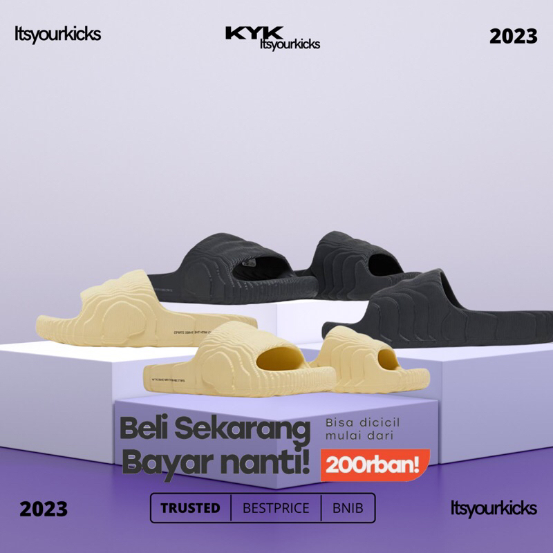 Adilette Slide Sandal & Yeezy Slide Sandal BNIBWT