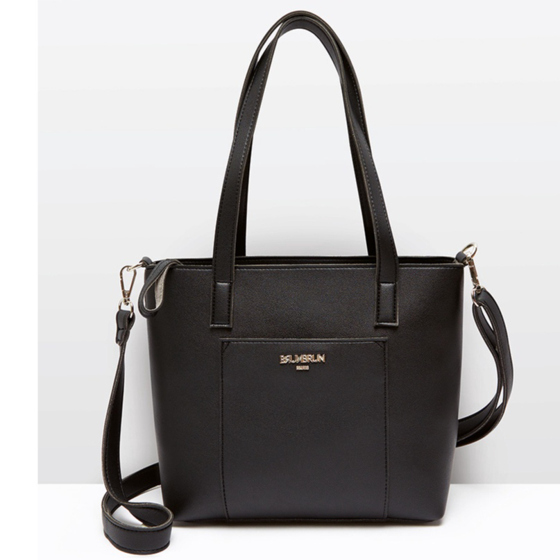 TAS CANGKLONG WANITA ORIGINAL TAS UWAINNE BLACK BT8763B5 BRUNBRUN PARIS