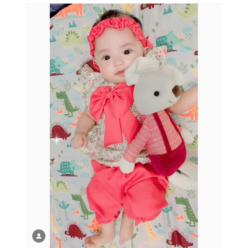 Clown Baju Setelan Bunga Pergi Lucu Fashion Anak Bayi Perempuan Cewek Terlaris ROSTY / HELIA / GWEN / ROSA / LODY delia