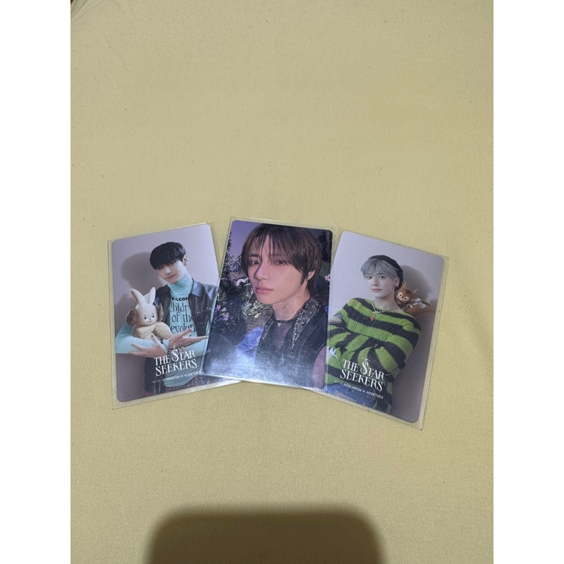 BUNDLE PC BEOMGYU WEVERSE VER A + ALBUM ONLY WV VER + os photocard taehyun soobin tnct the name chap
