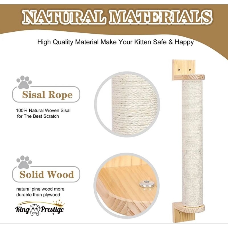 Garukan kucing / Cat scratcher / Cat scratcher dinding