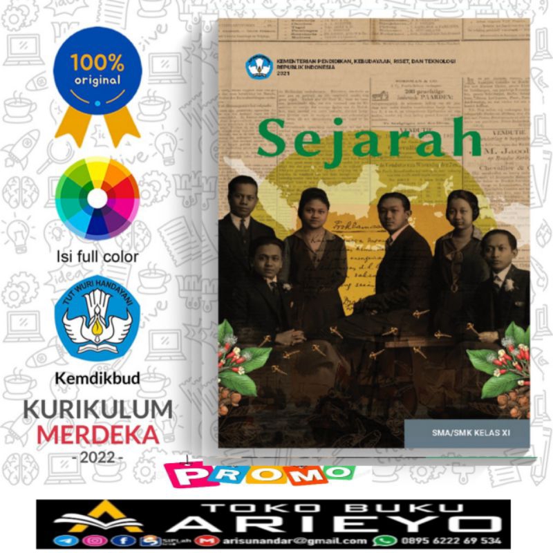 

New+Buku K-Merdeka SEJARAH - SMA/SMK Kelas : 11|Buku Siswa Sekolah Penggerak
