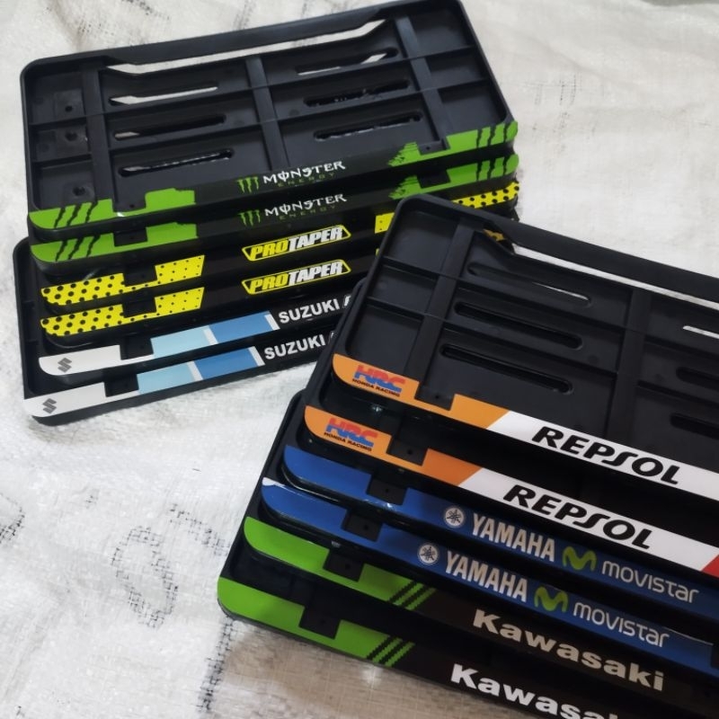 Tempat Plat Nomor Sepasang Yamaha Suzuki Kawasaki Repsol Protaper Monster