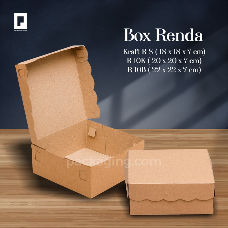 

Dus Nasi Kraft uk 20x20x7/Box Nasi Motif/Dus Kraft motif