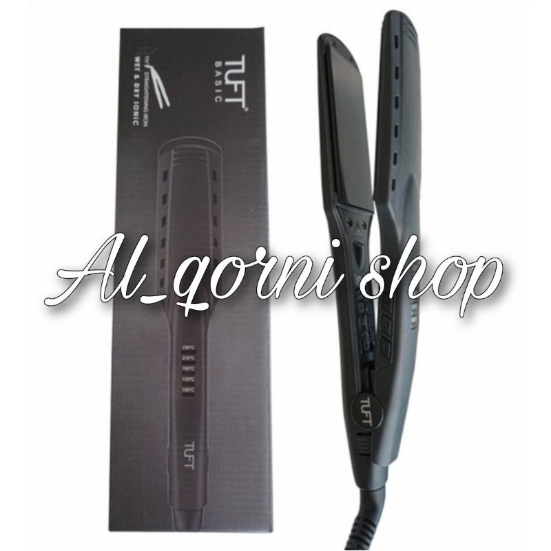 Tuft Catok Basic 6805 Wet and Dry Straightening Iron 1.5 Inci Catokan Rambut Smoothing / Rebonding