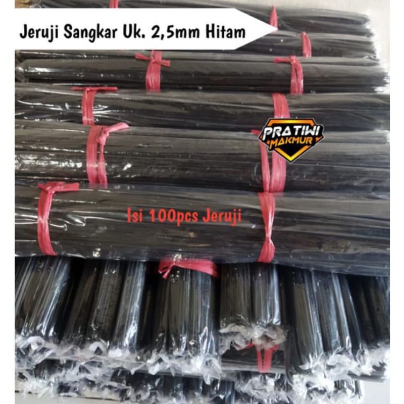 Jeruji Bambu Sangkar 2,5mm 1 Pack Isi 95Pcs Ruji Sangkar Burung Ukuran 2,5mm