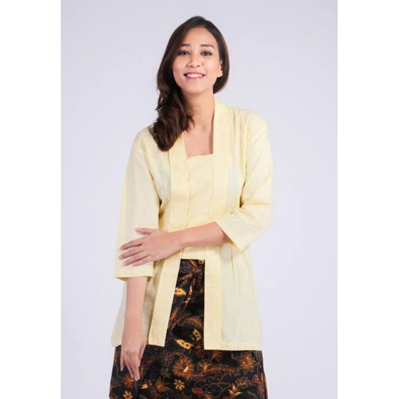 Kebaya Kutubaru Polos Velvet Seragam Bridesmaids