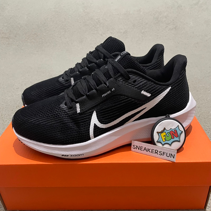 Jual NIKE ZOOM PEGASUS 40 BLACK WHITE PREMIUM ORIGINAL | Shopee Indonesia