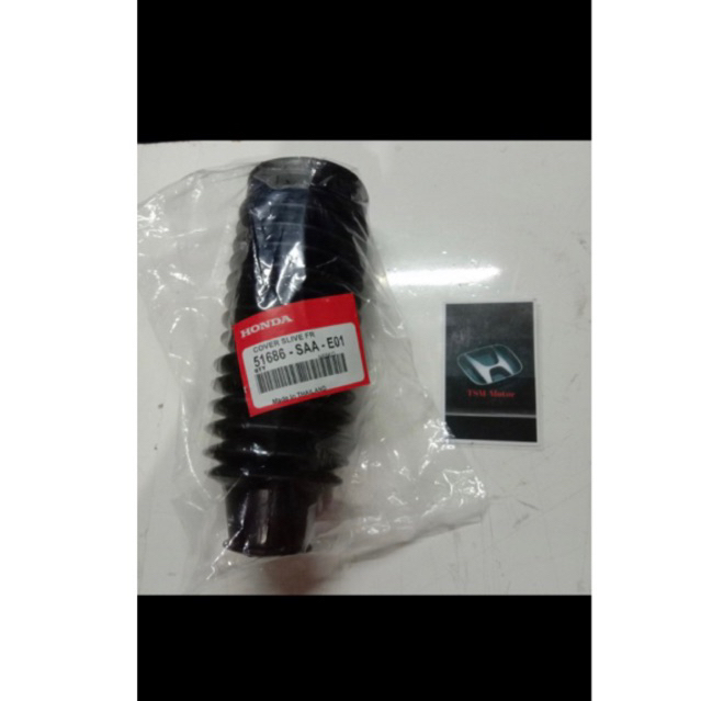 BOOT SHOCK KARET TUTUP ABU DEPAN JAZZ VTEC ORIGINAL 1PC