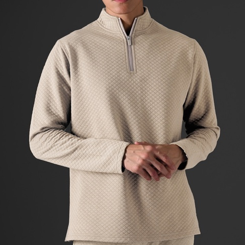 COMFY HALF ZIP PULLOVER/ JAKET HALF ZIP / JACKET HALF ZIP PRIA