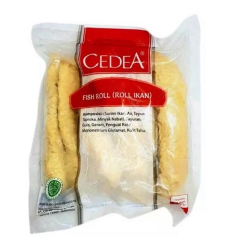 

CEDEA FISH ROLL 250gr isi 10pcs - OTAK OTAK IKAN ROW ROLL