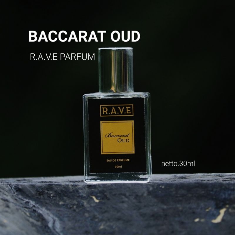 Parfum Baccarat Oud Boyroses Uniseks Wangi Woody 30ml