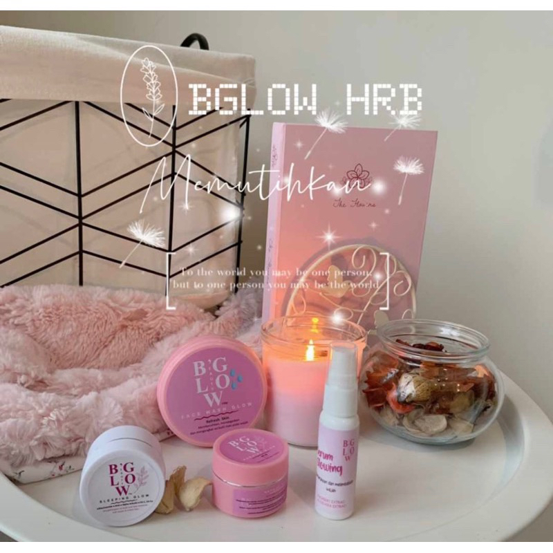Bglow Hrb / Skincare pemutih / herbal original