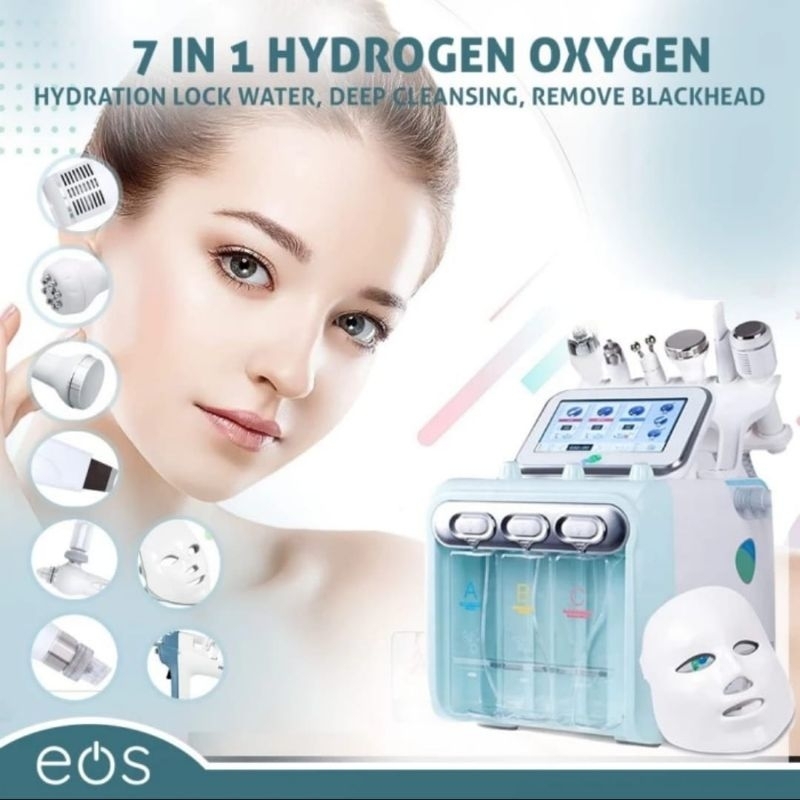 7 in 1 hydrogen oxygen hydration lock water, deep cleansing