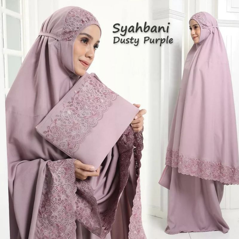 MUKENA SYAHBANI/MUKENA DEWASA FREE TAS