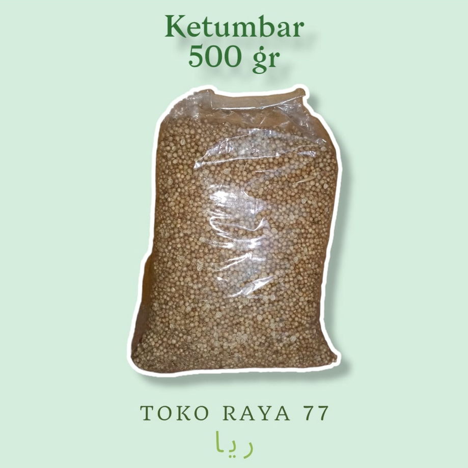 

Biji Ketumbar Murni Kemasan 500 Gram Organik