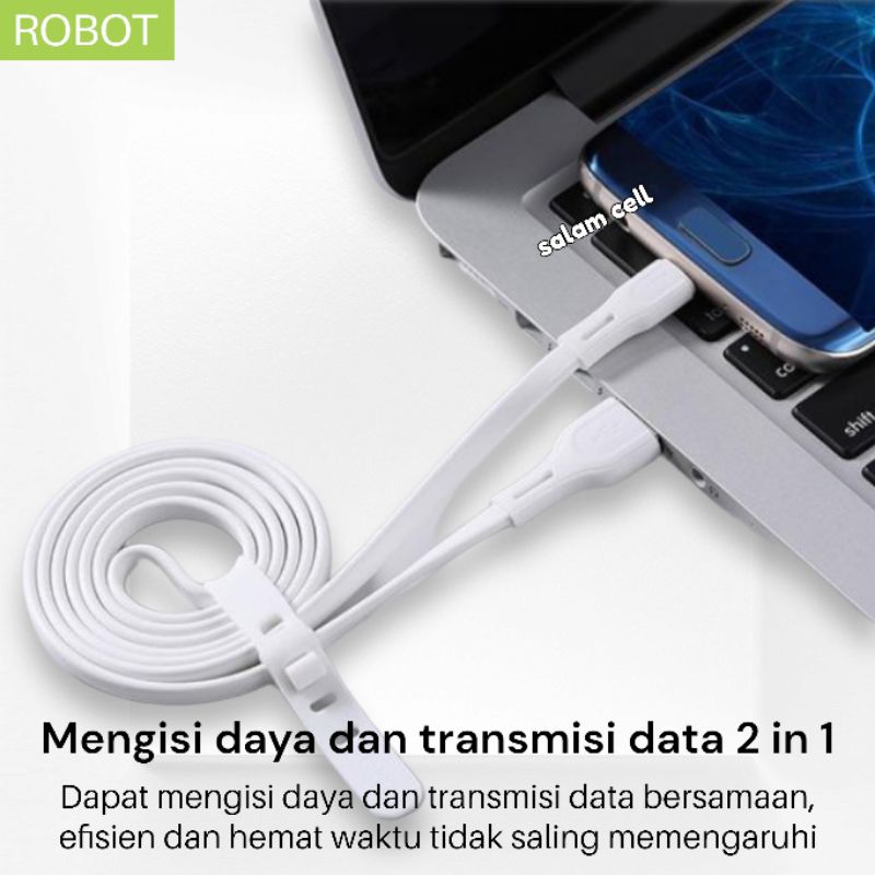 Kabel Data Micro USB Robot RDM100S Original Garansi Resmi