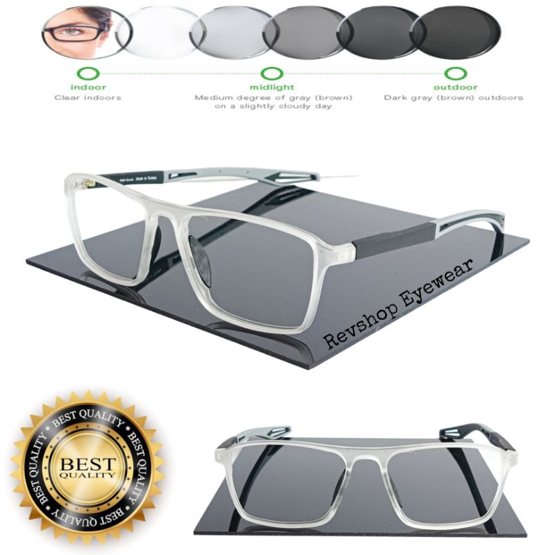 Frame Kacamata Pria Ultra Light Lentur Anti Patah