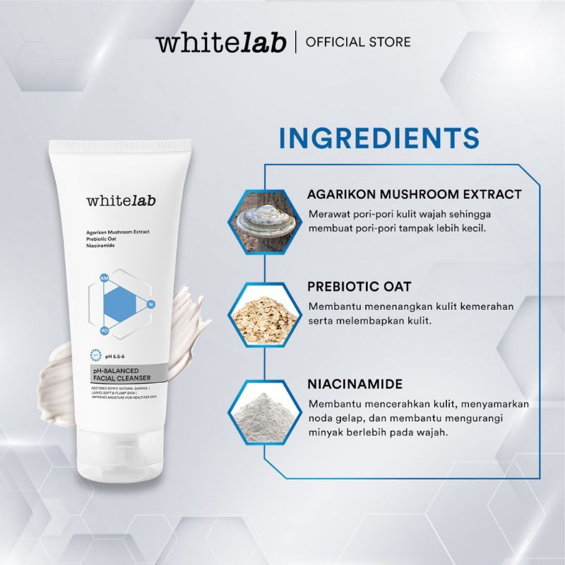 WHITELAB pH-Balanced Facial Cleanser