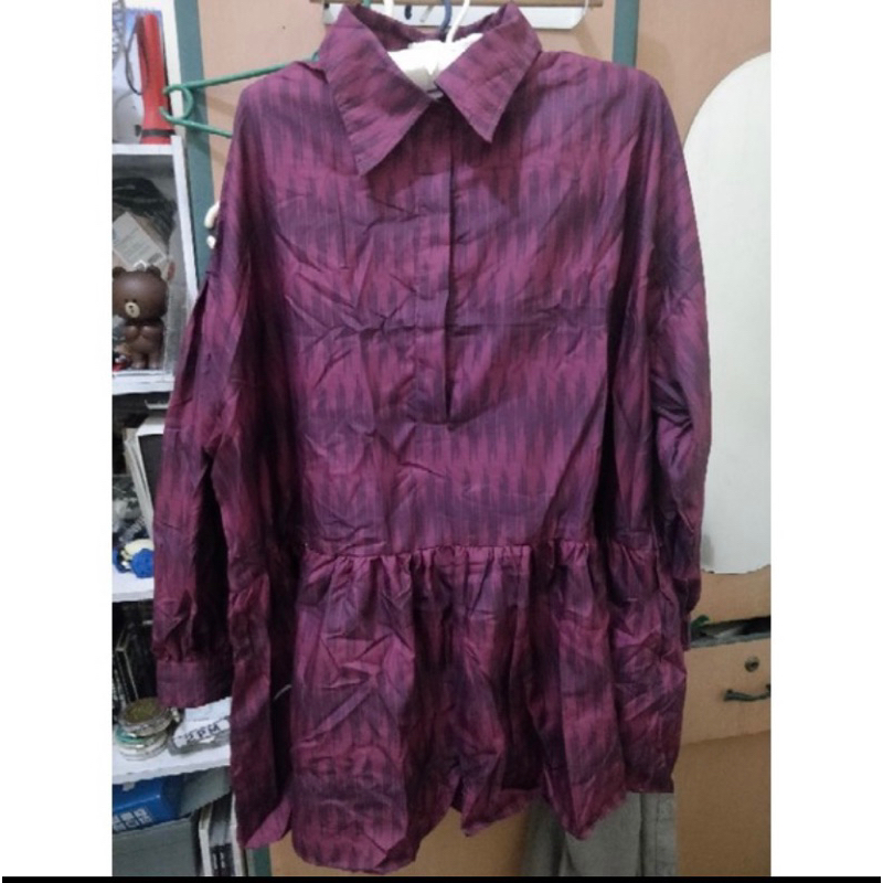 ulos blouse wearing klamby