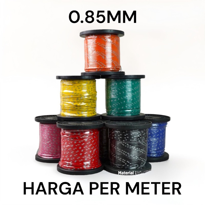 KABEL BODY AVSS 0.85 0.85MM KABEL BINTIK KABEL OTOMOTIF KABEL SERABUT TEMBAGA TEKNIK MESIN MOBIL MOT