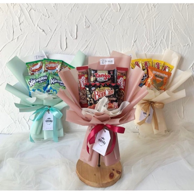 

Mini bouquet Snack / Buket ciki buket jajanan